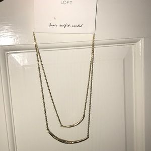 Double strand gold necklace - NWT